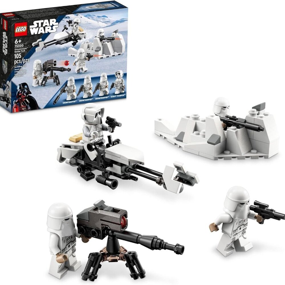 Lego Star Wars Snowtrooper Battle Pack 75320 New In Box